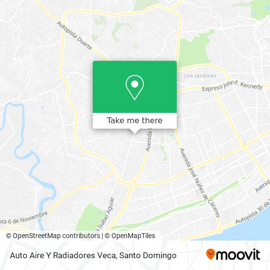 Mapa de Auto Aire Y Radiadores Veca