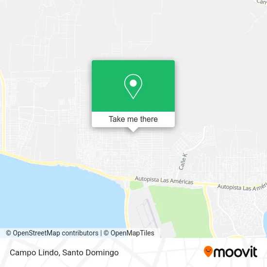 Mapa de Campo Lindo