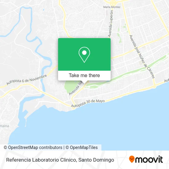Referencia Laboratorio Clinico map