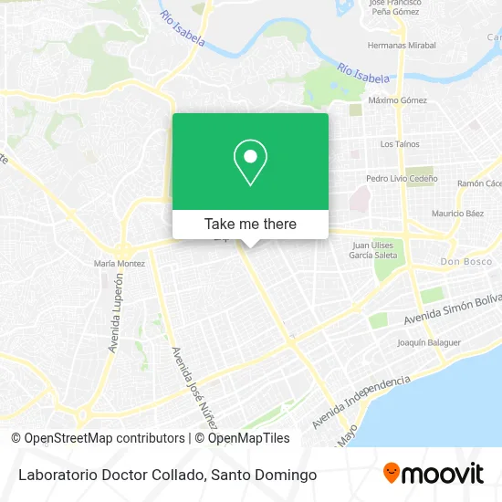 Laboratorio Doctor Collado map