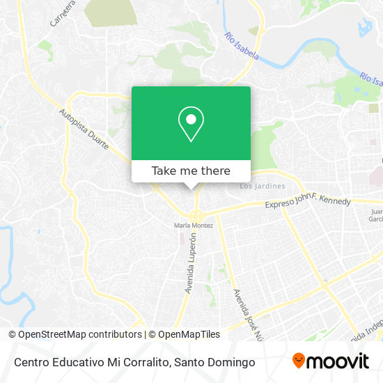 Mapa de Centro Educativo Mi Corralito