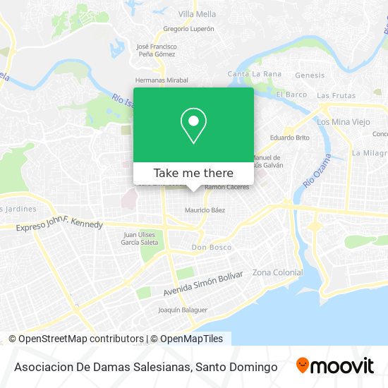 Asociacion De Damas Salesianas map
