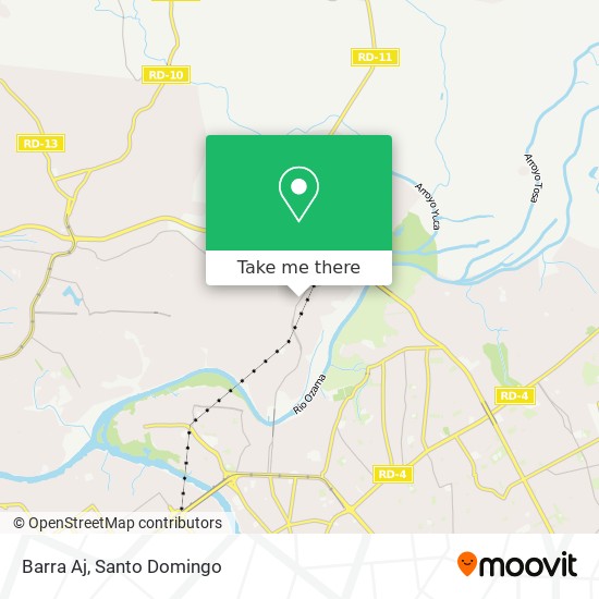 Barra Aj map