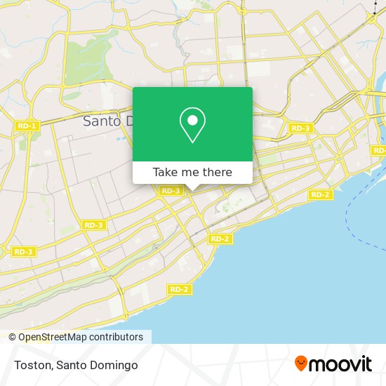 Toston map