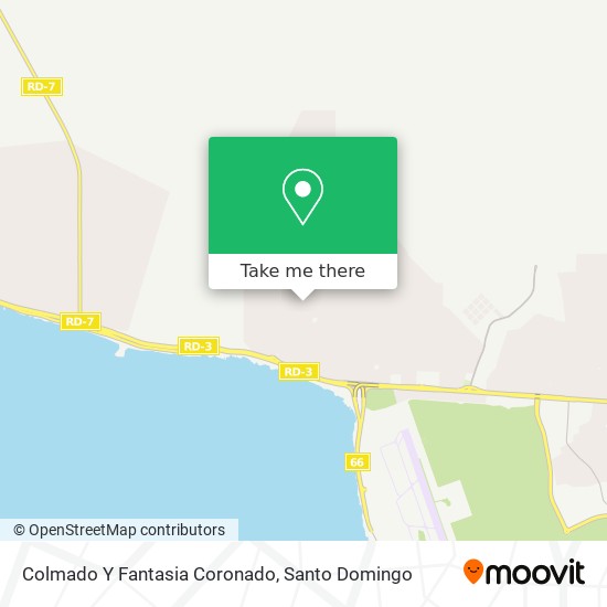 Colmado Y Fantasia Coronado map