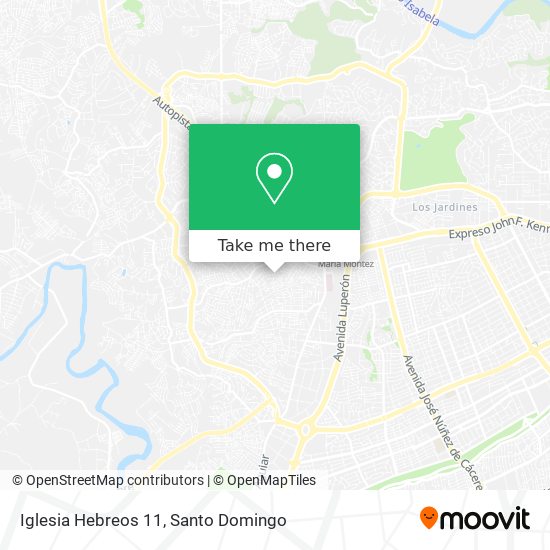 Mapa de Iglesia Hebreos 11