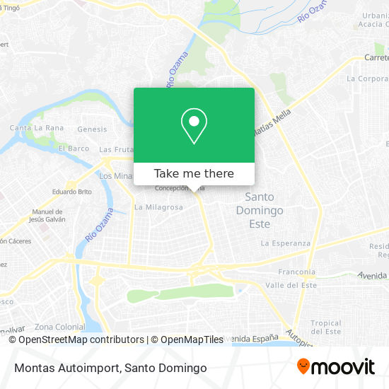 Montas Autoimport map