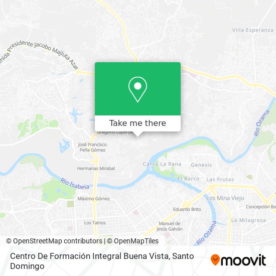 Centro De Formación Integral Buena Vista map