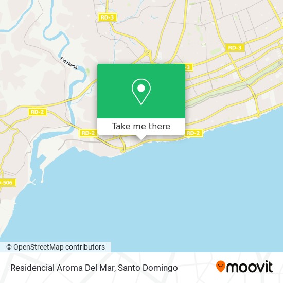 Residencial Aroma Del Mar map