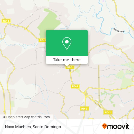 Naxa Muebles map