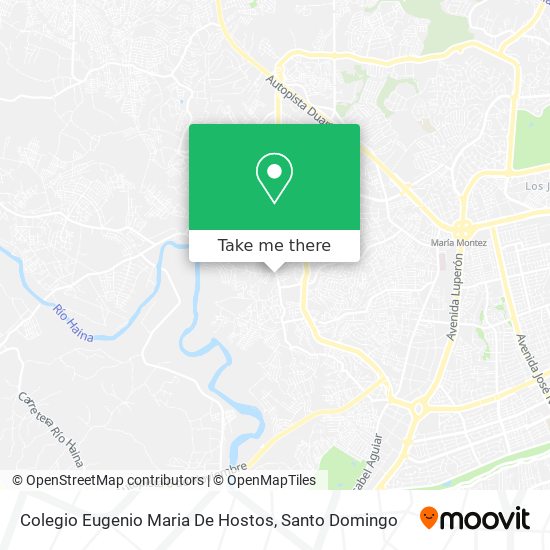 Colegio Eugenio Maria De Hostos map