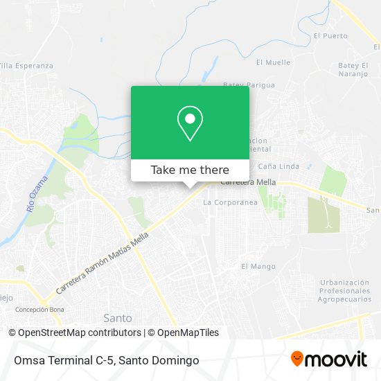 Omsa Terminal C-5 map