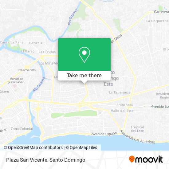 Mapa de Plaza San Vicente