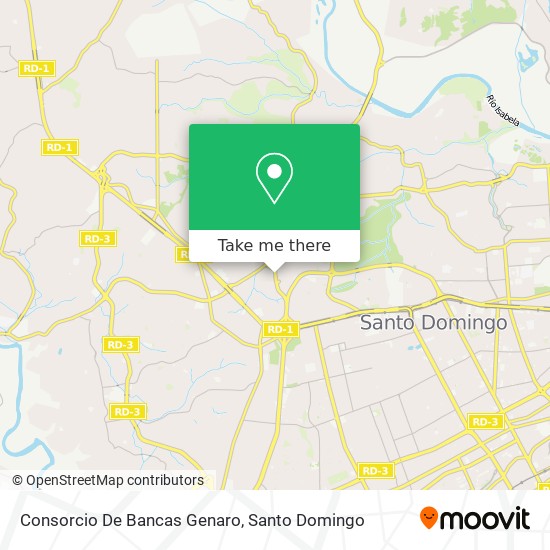 Consorcio De Bancas Genaro map