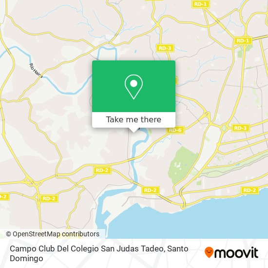 Campo Club Del Colegio San Judas Tadeo map