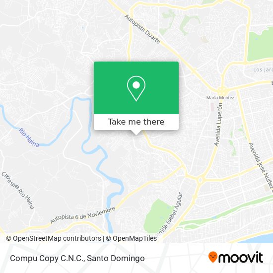 Mapa de Compu Copy C.N.C.
