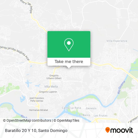 Baratillo 20 Y 10 map