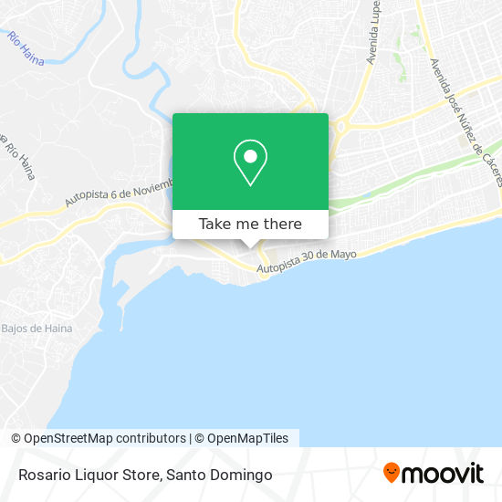Rosario Liquor Store map