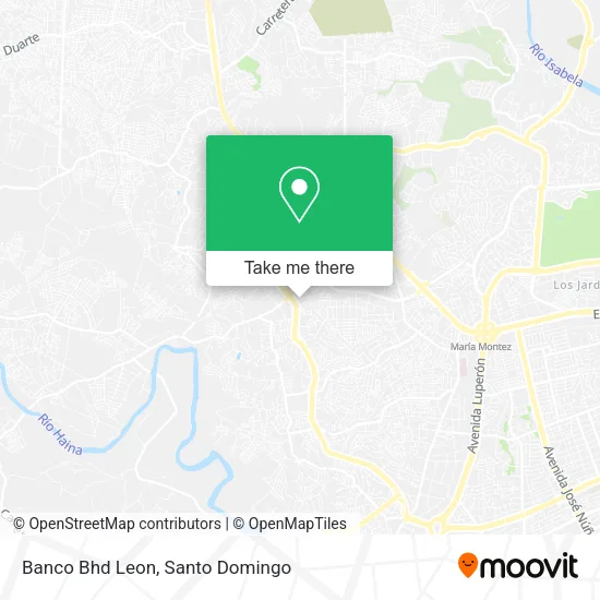 Banco Bhd Leon map