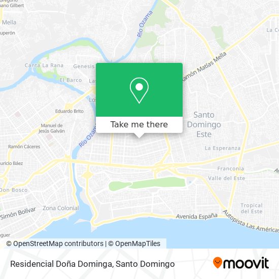 Residencial Doña Dominga map