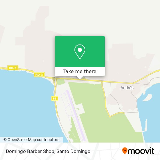 Domingo Barber Shop map