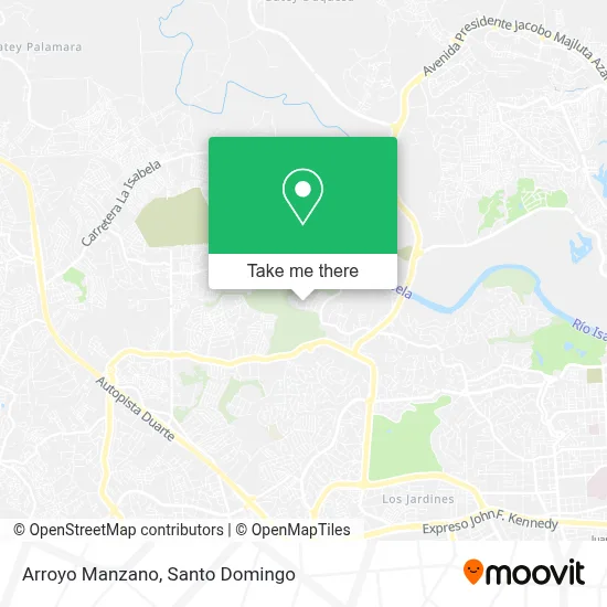 Mapa de Arroyo Manzano