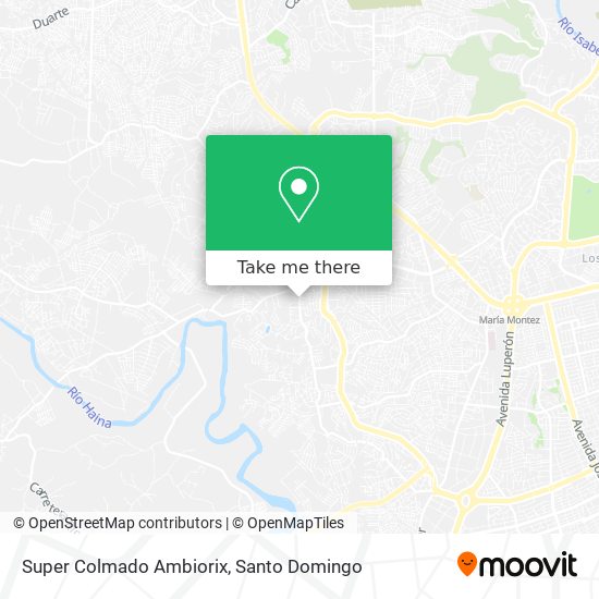 Super Colmado Ambiorix map