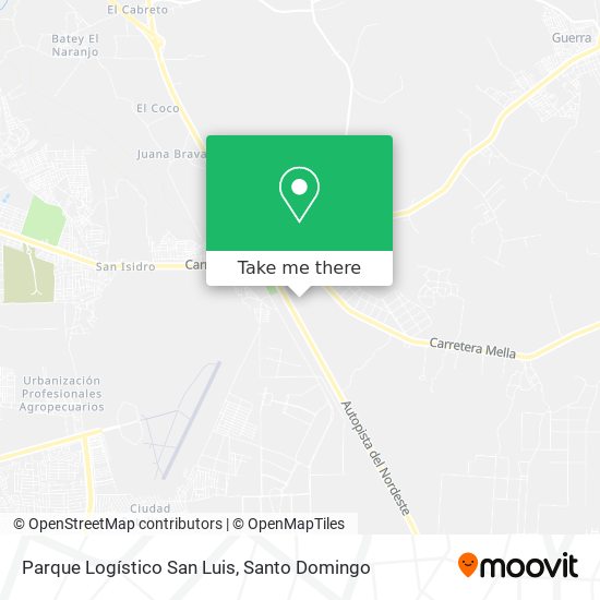 Parque Logístico San Luis map