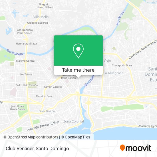 Mapa de Club Renacer