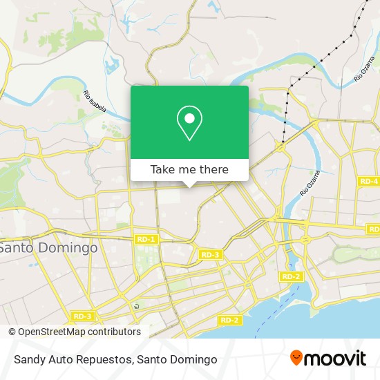 Sandy Auto Repuestos map