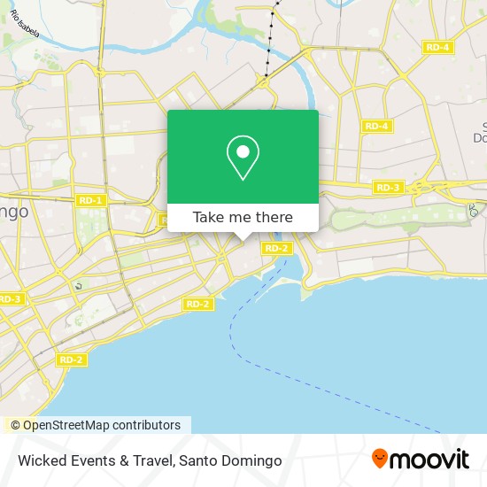 Wicked Events & Travel map