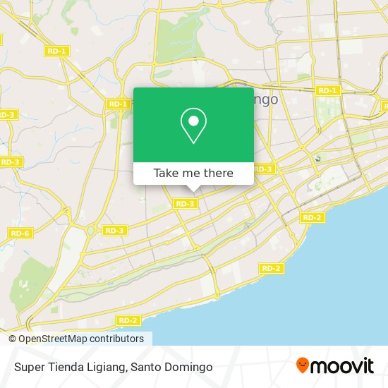 Super Tienda Ligiang map