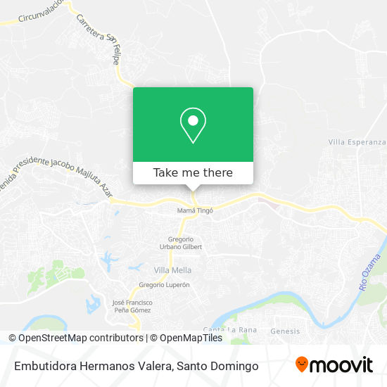 Embutidora Hermanos Valera map