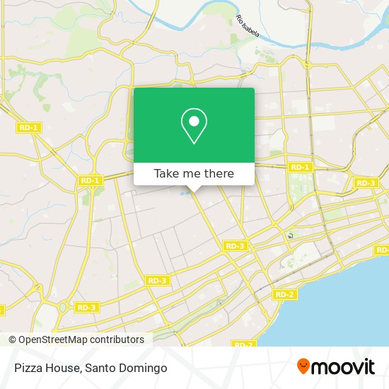 Pizza House map