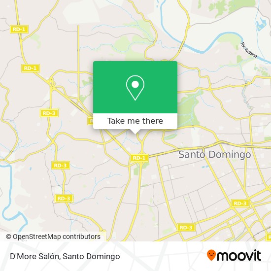 D'More Salón map