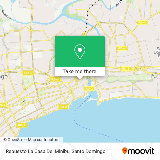 Repuesto La Casa Del Minibu map