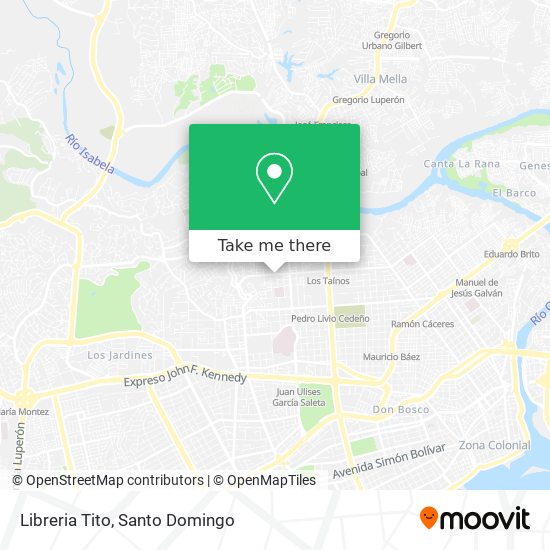 Libreria Tito map