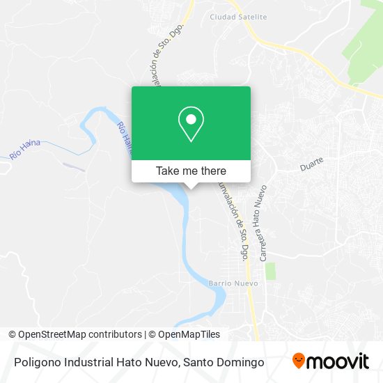 Poligono Industrial Hato Nuevo map