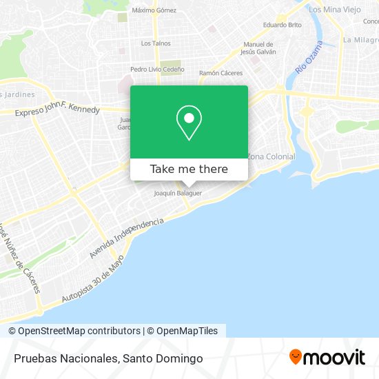 Pruebas Nacionales map