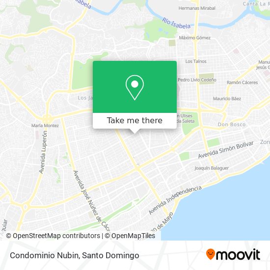 Condominio Nubin map