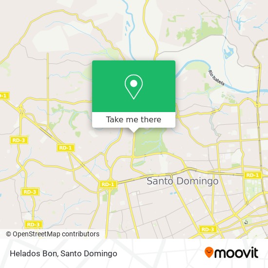 Helados Bon map