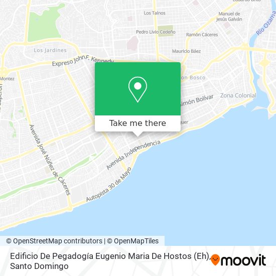 Edificio De Pegadogía Eugenio Maria De Hostos (Eh) map