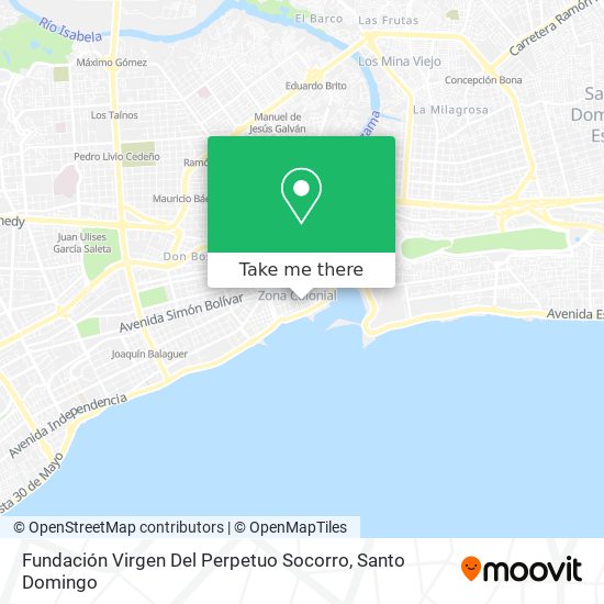 Fundación Virgen Del Perpetuo Socorro map
