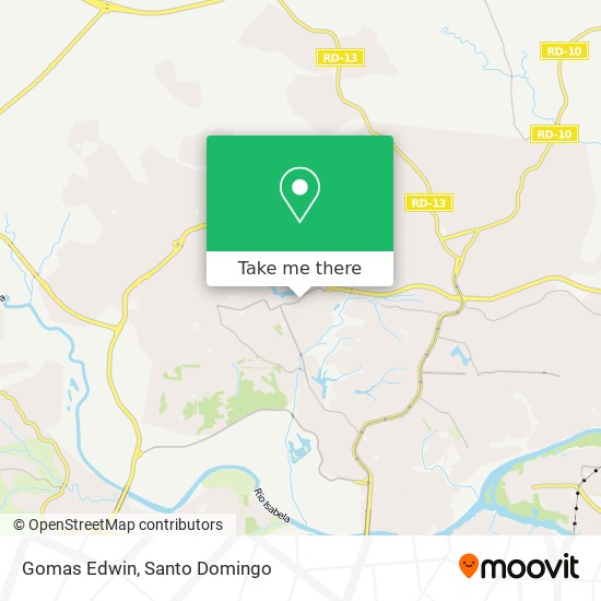 Gomas Edwin map