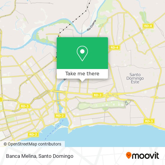 Banca Melina map