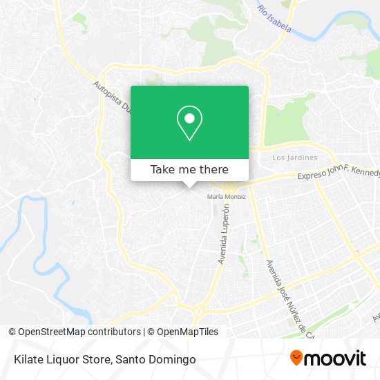 Kilate Liquor Store map