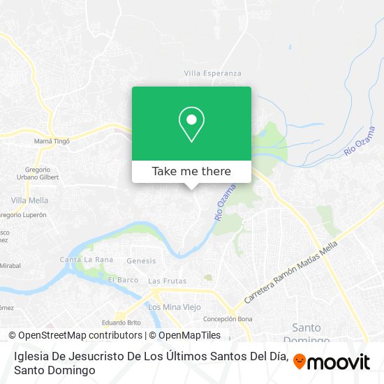 Iglesia De Jesucristo De Los Últimos Santos Del Día map