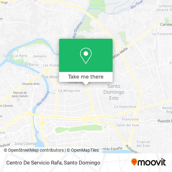 Centro De Servicio Rafa map