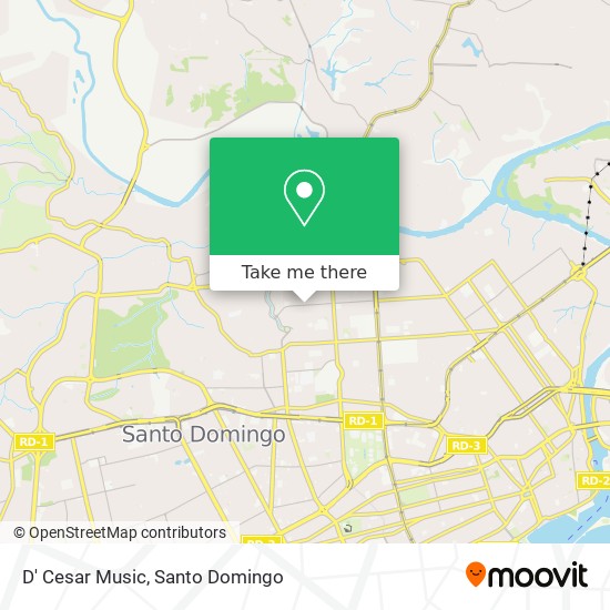 D' Cesar Music map