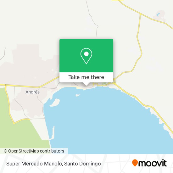 Mapa de Super Mercado Manolo